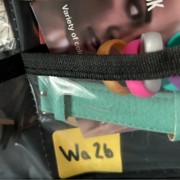 Colorful Stackable Rings Set - Picture 5 of 5